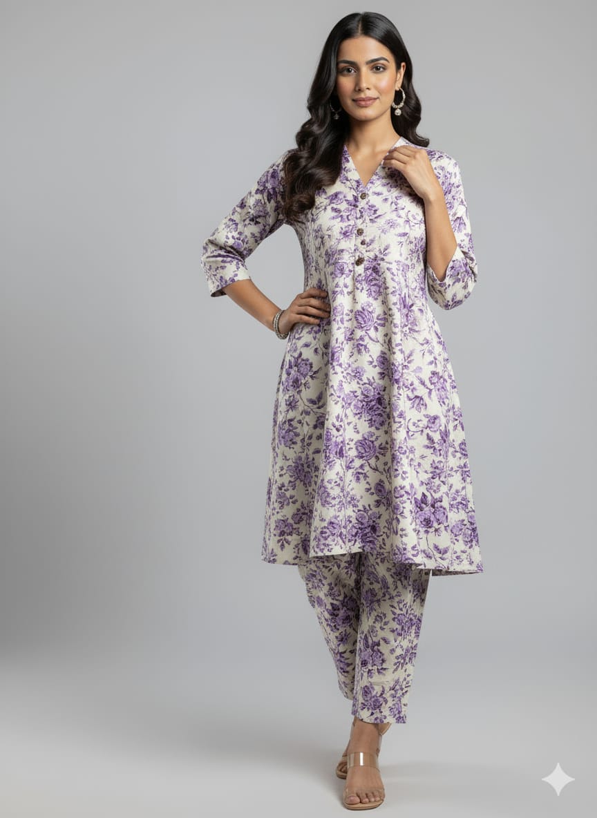 Lawn Dress 2pc